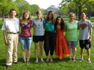 Silverman lab undergraduates, May 2011, last week of semester